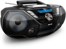 Image of Philips AZB798T/12  Black CD Soundmachine   Portable CD Boombox Radio all in one