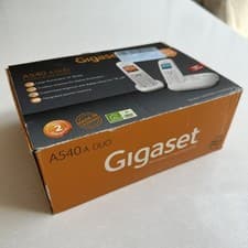 Image of Gigaset A540A Duo 2x Cordless Handsets & Answering Machine • NEW