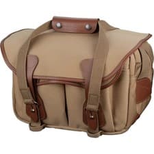 Image of Billingham 225 MKII Camera Bag - Khaki Canvas / Tan Leather