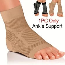 Image of 1Pc Knitted breathable Ankle Support Brace, Best Ankle Compression Support Brace
