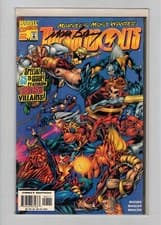 Image of SPARTAN COMICS - Thunderbolts #25 By Marvel Comics 1999 - Signed Mark Bagley DF