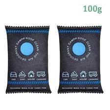 Image of 2 Pack Silicone Moisture Absorber – Reusable Dehumidifier for Small Spaces