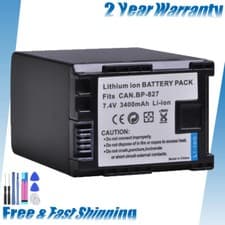 Image of For Canon BP-819 BP-820 BP-827 BP-809 BP-807 BP-808 Battery Replacement 3400mAh