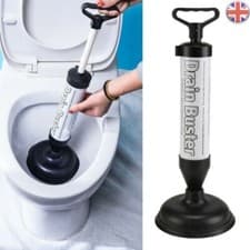 Image of Powerful Multi Function Drain Plunger