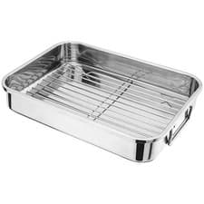 Image of Judge 32 x 24 x 6cm Roasting Pan with Rack