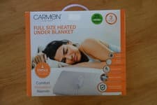 Image of Carmen Single Full Size Heated Under Blanket 135 x 65cm 35W