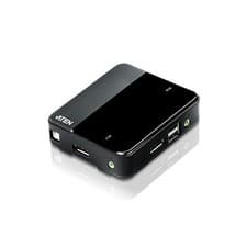 Image of ATEN 2-Port USB 4K DisplayPort 1.2 KVM Switch (KVM cables included) 4096 x 21...