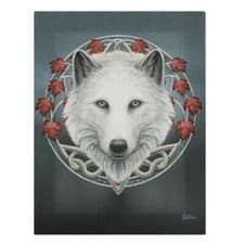 Image of 19x25cm guardian of the fall Canvas Plaque by Lisa Parker