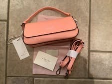 Image of The Sweetest Radley Vale Pastel Pink Mini Flapover Multiway Bag. BNWT. RRP £99!