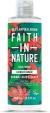 Image of Faith In Nature Organic Aloe Vera Conditioner, Soothing for Normal Hair & Scalp