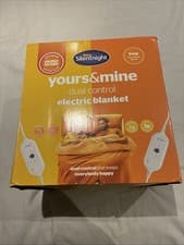 Image of Silentnight 482868EB Dual Control Electric Blanket King Size - White