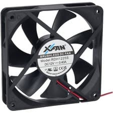 Image of X-Fan 120 x 120 x 25mm Axial Fan 12V Sleeve Bearing