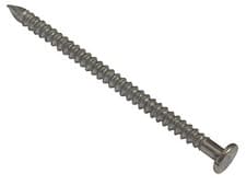Image of Forgefix Annular Ring Shank Nail Bright Finish 65mm Bag Weight 500g