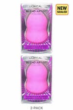 Image of L’Oreal Infallible Blend Artist Makeup Sponge Foundation Blender Pink 2 Pack