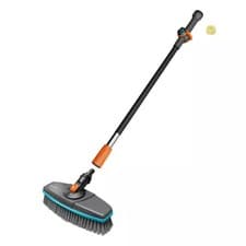 Image of Gardena 18828-20 garden water spray gun nozzle Plastic Green Grey Orange
