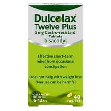 Image of Dulcolax 5mg Tablets for Constipation - 40 Tablets