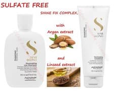 Image of Alfaparf Semi Di Lino Diamond Illuminating Low Shampoo 250mL + Conditioner 200mL