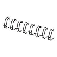 Image of Fellowes Wire Binding Combs 12mm Black (Pack of 100) 53273