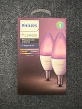 Image of Philips Hue E14 White And Color Ambiance bulbs - 470 Lumen - New - 2 Pack