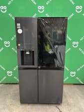Image of LG American Fridge Freezer Total No Frost Black Steel GSXE91EVAD #LF122679
