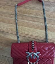 Image of [New] Pinko Love Classic Icon Chevron Cl 1P22UHA03Z