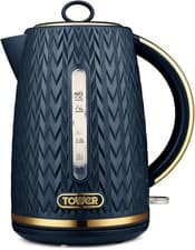 Image of Tower T10052MNB Empire 1.7 Litre Kettle with Rapid Boil, Midnight Blue 