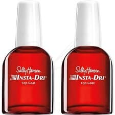Image of SALLY HANSEN Insta-Dri 60 Seconds Dry Nail Polish Top Coat 13.3ml *PACK OF 2*