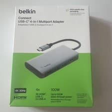 Image of Belkin USB-C 4-in-1 Multiport Adapter