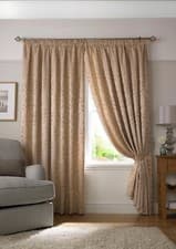 Image of TIVOLI FULLY LINED TAPED CURTAINS ~ Three Colours & Sizes