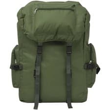 Image of WALPLUS Army-Style Backpack 65 L Green Tactical Hiking Outdoor Rucksack Bag