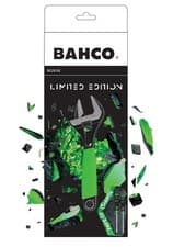 Image of Bahco 9029-XE Limited Ed. GREEN Grip 6" 170mm Adjustable Jaw 32mm Wrench Spanner