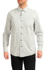Image of Hugo Boss Men's C-HANK-soft-C1-214 Slim Fit Long Sleeve Shirt US 17.5 (XL) IT 44