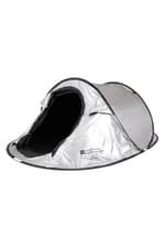Image of Mountain Warehouse Pop Up Double Skin Tent with Groundsheet Water Resistant