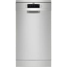 Image of AEG Series 7000 GlassCare Freestanding Slimline Dishwasher - D-Rated, FFB73527ZM