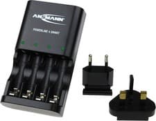 Image of ANSMANN Powerline 4 Smart AA & AAA Battery Charger For NiMH NiCD Rechargeable B