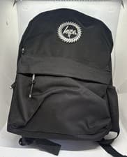 Image of Hype New Unisex Black Core Backpack School Bag
