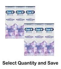 Image of Oral-B 3D White Luxe Perfection Advanced Whitening 75ml Select Quantity and Save