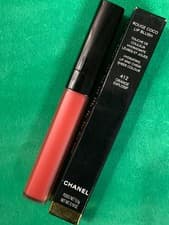 Image of Chanel Rouge Coco Lip Blush Lip Cheek Sheer Colour 412 Orange Explosif Lipstick