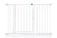 Image of Bettacare Baby Gate, Auto Close Safety Gate White Black Grey Range 61cm - 154cm