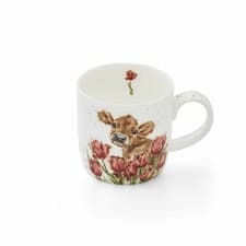 Image of Wrendale Designs Mugs Wrendale Mug Hare Hedgehog Rabbit Mouse Hamster Cow Fox