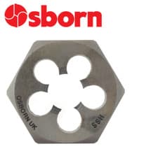 Image of DIE NUT M14 x 2.0 HSS HEXAGONAL EUROPA TOOL OSBORN J6110551 P366