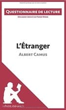 Image of L'ETRANGER D'ALBERT CAMUS: QUESTIONNAIRE DE LECTURE By Pierre Weber & . NEW