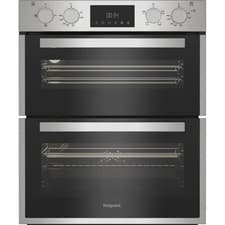 Image of Hotpoint DUH10DIX Built-Under Double Oven, Fan Assisted Oven, Oven & Grill