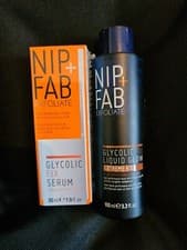Image of NIP AND FAB EXFOLIATE GLYCOLIC FIX SERUM 30ML,+ GLYCOLIC LIQUID GLOW ,100ML💫