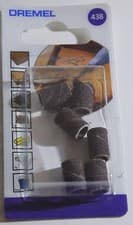 Image of DREMEL 438 SANDING BANDS 120 GRIT 6.4mm PACK OF 6 DREMEL 120 GRIT 2615043832