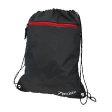 Image of Precision Pro HX Drawstring Bag - Charcoal Black/Red