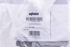 Image of Wago 280-320 End and Intermediate Plate, 1 mm Thick OVP, New (Pack of 25 Pieces)