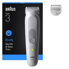 Image of Braun Body Groomer Series 3, BG3500, +2 Grooming Tools, Waterproof - Grey