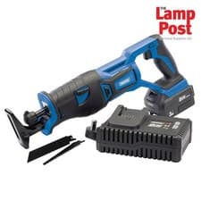 Image of Draper 00593 D20 20V Brushless Reciprocating Saw & 3.0AH Battery & Fast Charger