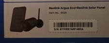 Image of Reolink argus eco + reolink solar panel 2k